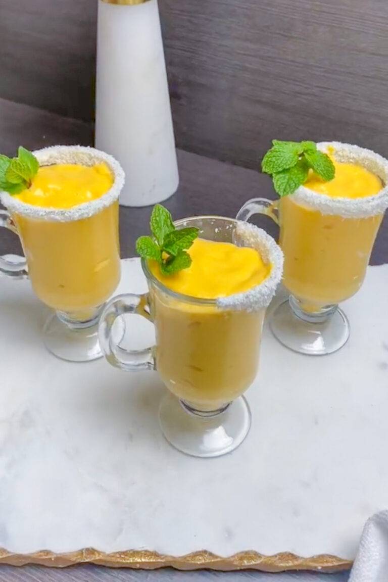 Simple 3 ingredients Mango Smoothie | A Delightful Smoothie Recipe