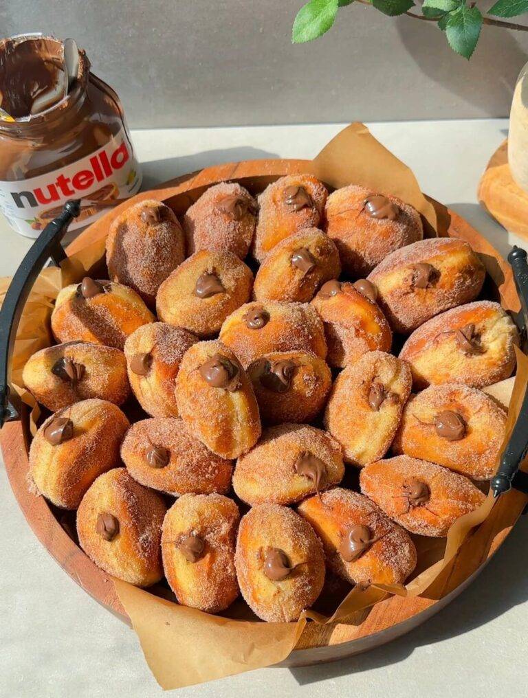 How to make Nutella Donuts at Home