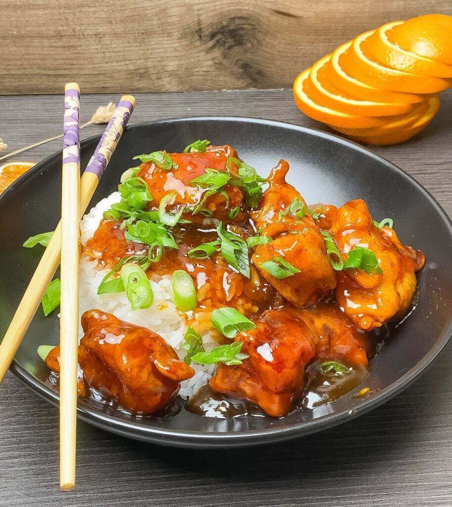 The ultimate sweet and tangy Orange Chicken Recipe. Foodima