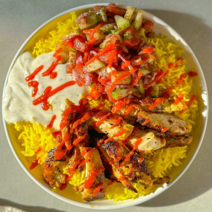 Chicken Shawarma Rice Bowl