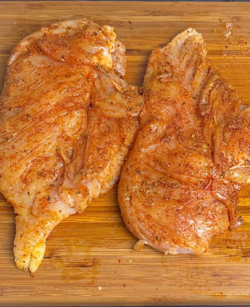 seasoned chicken