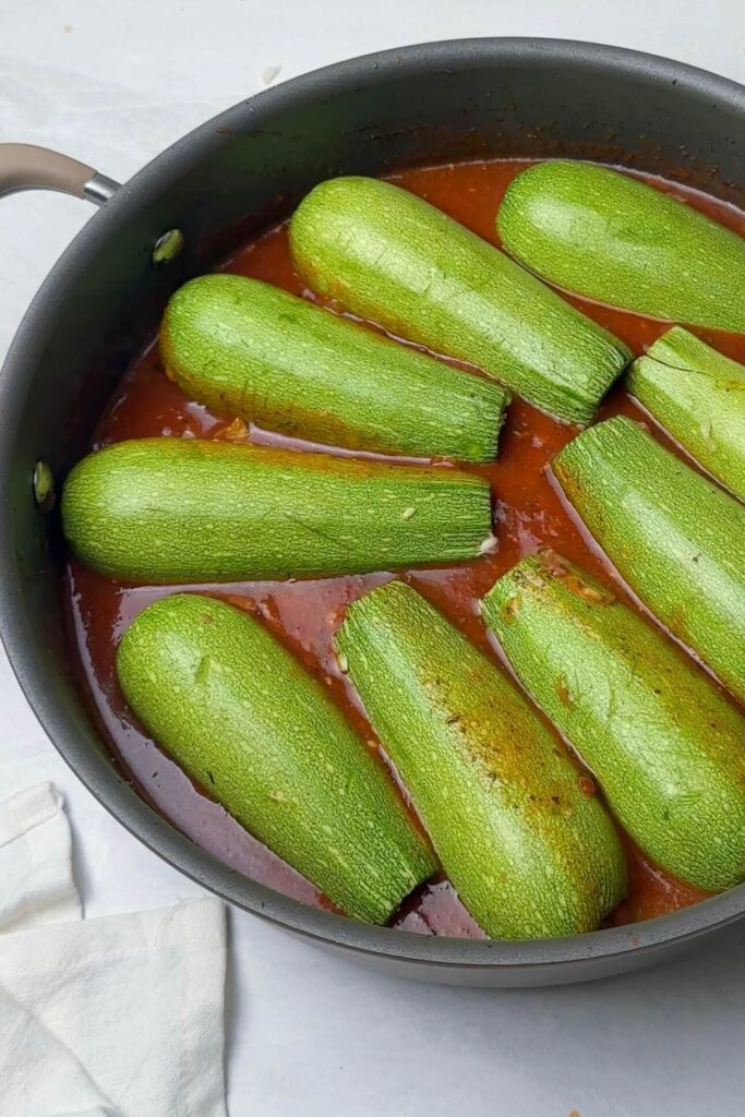 Lebanese stuffed zucchini recipe