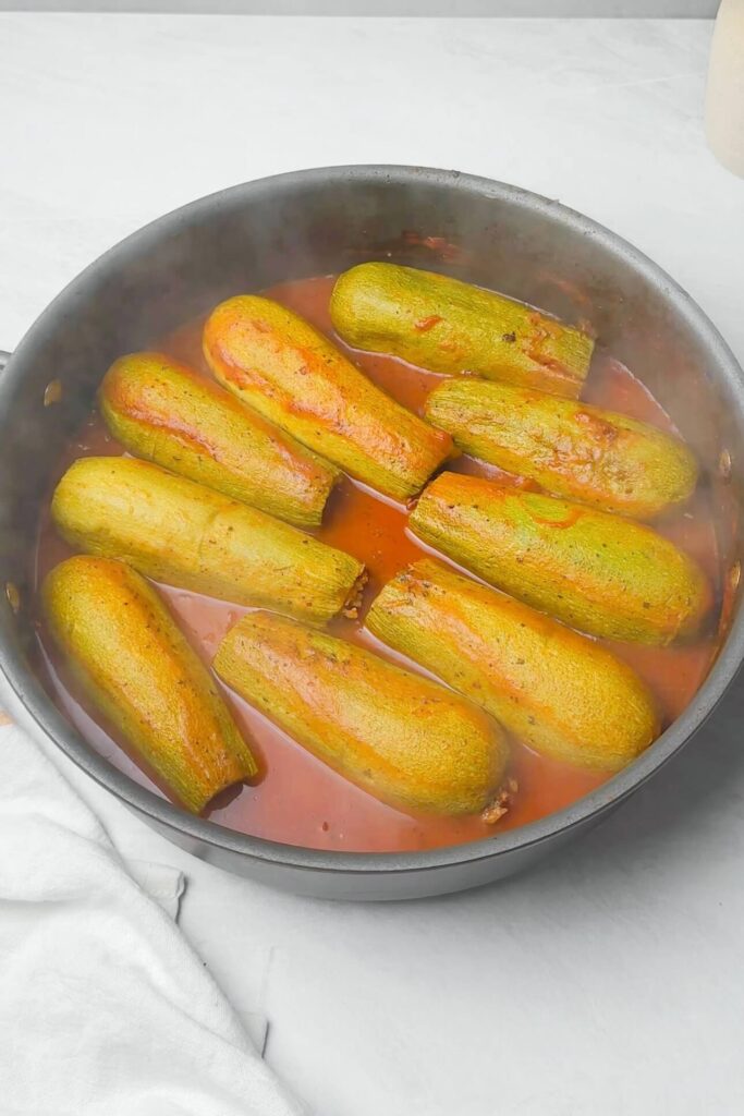 stuffed zucchini ground beef Lebanese