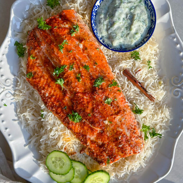 easy baked salmon dinner