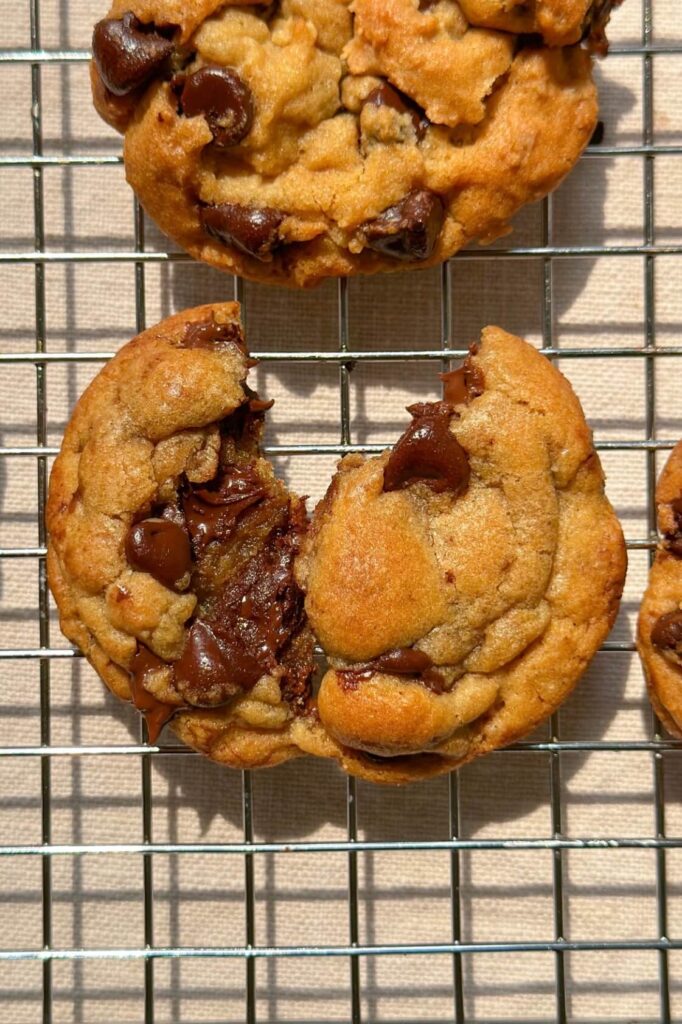 baked brown butter cookies