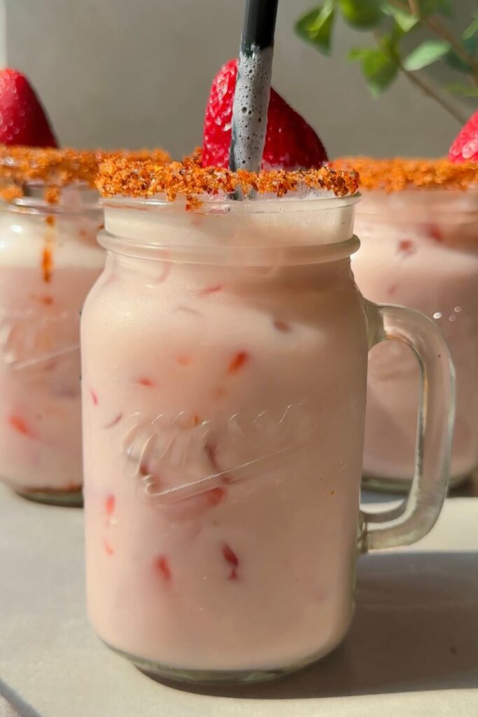 Creamy Strawberry Agua Fresca