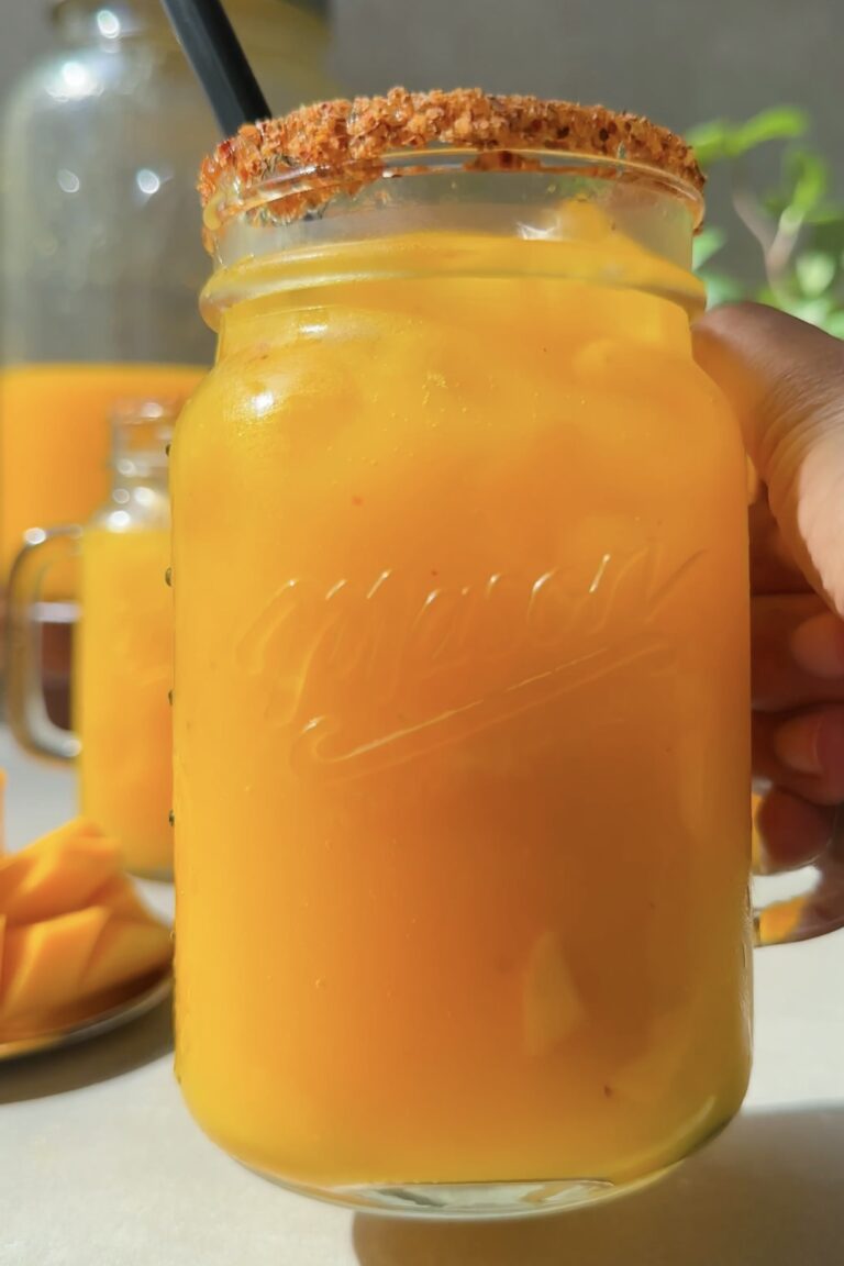 Easy Mango Agua fresca For Lactose Intolerant