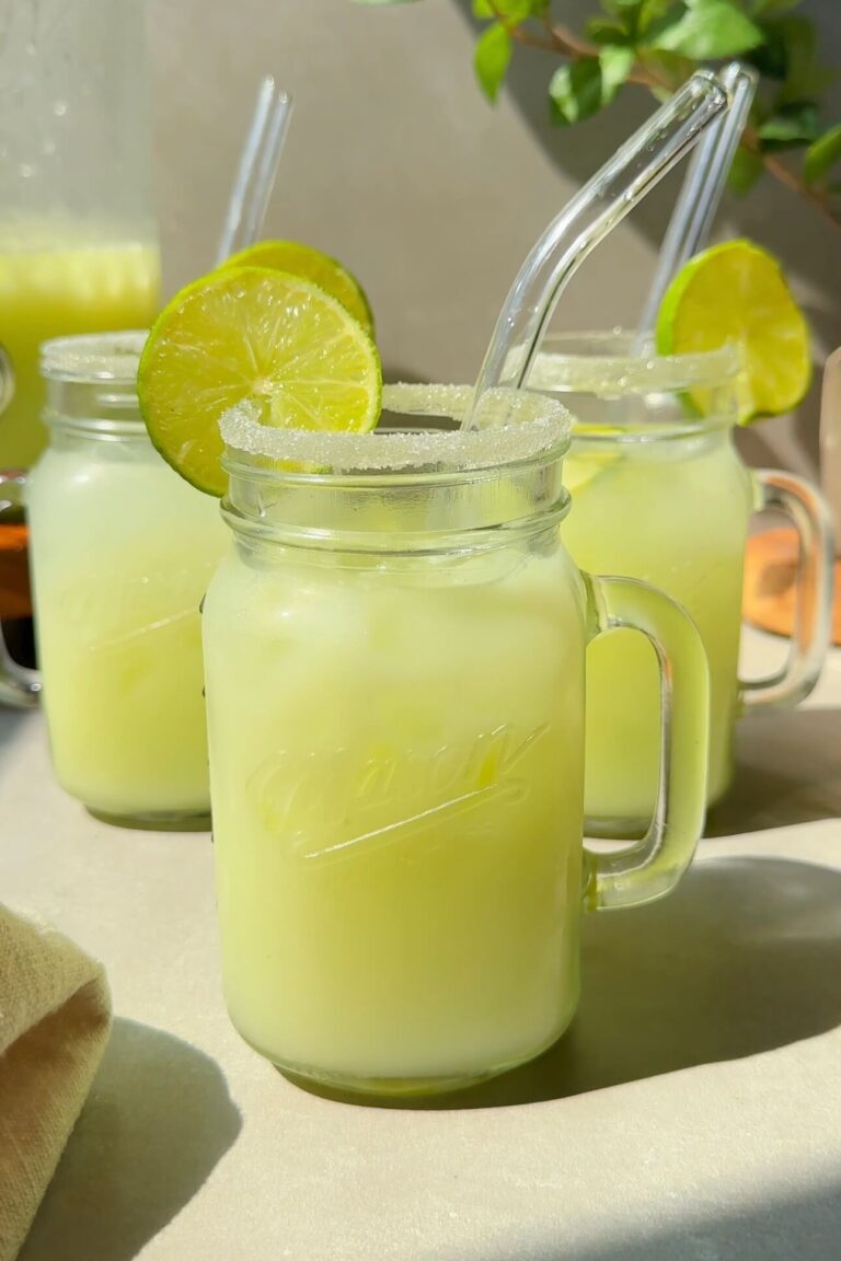 Easy Lime Agua Fresca Recipe