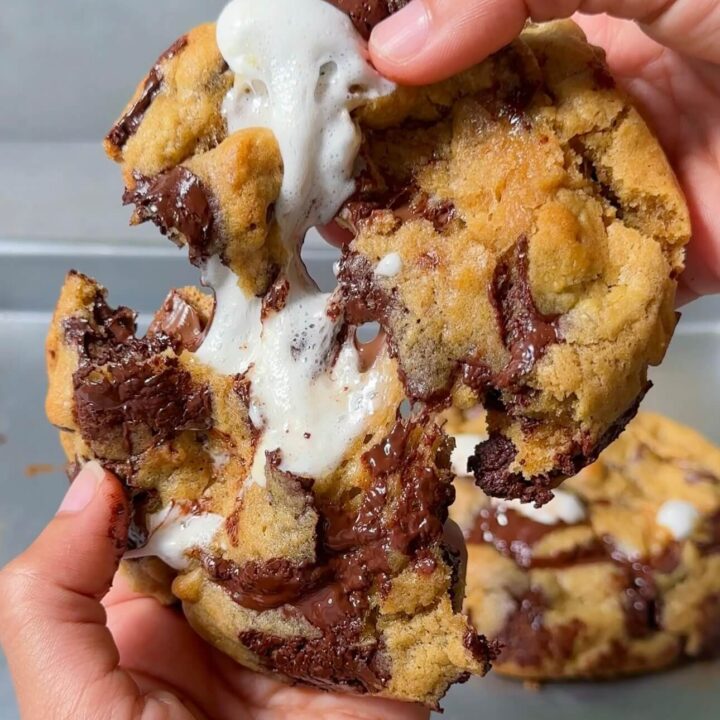 S’more Chocolate Chip Cookies