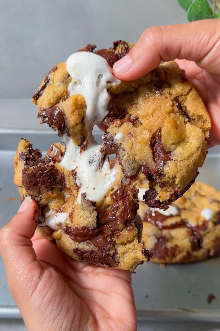 The Best Smores Chocolate Chip Cookies Recipe